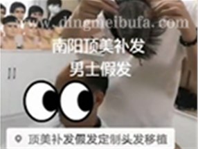 南陽頂美補發-男士假發
