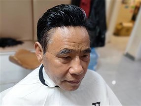 中老年假發定制案例
