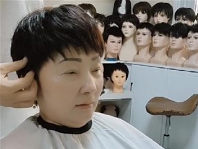 南陽女士假發定制案例展示