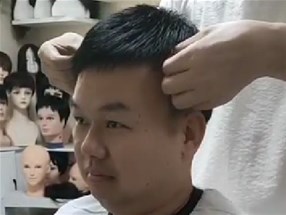 男士假發定制案例
