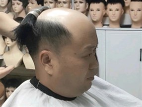 南陽男士假發定制