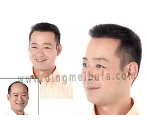 小平頭假發